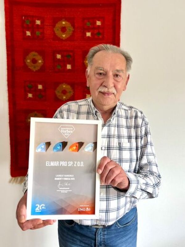Elmar-Pro Sp. z o.o. w gronie laureatów Forbes 2025